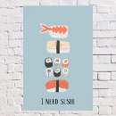 Suche nach sashimi poster Sushi