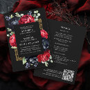 Suche nach red and black einladungen Elegant