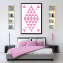 Suche nach rosa dreieck poster Geometrisch