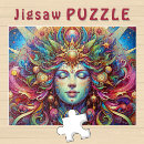 Suche nach goddess puzzle Schöne frau
