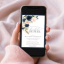 Suche nach blush bridal shower einladungen Modern