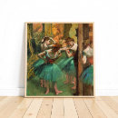 Suche nach rosa ballett poster Impressionismus