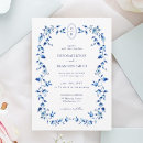 Suche nach delft blue einladungen Aquarell
