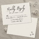 Suche nach hochzeit rsvp karten Paar