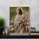 Suche nach jesus und das lamm poster Liebe
