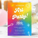 Suche nach künste und handwerks party einladungen Malerei