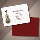Suche nach violin visitenkarten Musiker