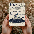 Suche nach broomstick einladungen Für kinder