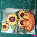 Suche nach orange sonnenblume postkarten Für sie