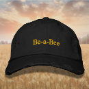 Suche nach biene bestickte kopfbedeckungen accessoires Bienen
