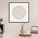 Suche nach blaue mandala poster Wandkunst