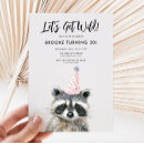 Suche nach raccoon party einladungen Für alle