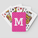 Suche nach rosa neon spielkarten Monogramm