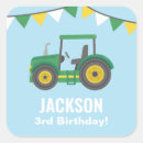 Suche nach grüner traktor aufkleber Geburtstag