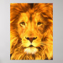Suche nach könig der tiere poster Löwenkopf