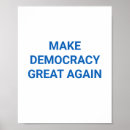 Suche nach demokratie poster Protestieren