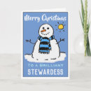 Suche nach stewardess karten Weihnachtskarte