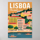 Suche nach lisboa poster Vintag