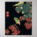 Suche nach japanese bird poster Vintage