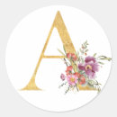 Suche nach buchstabe a aufkleber Gold