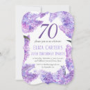 Suche nach 70th birthday einladungen Blume