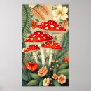 Suche nach rote pilze poster Fliegenagar