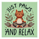 Suche nach relax poster Katze