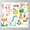 Suche nach kawaii muster poster Darstellung