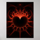 Suche nach geometrisches herz poster Rot