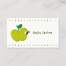 Suche nach grüner apfel visitenkarten Einfach