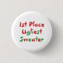Suche nach hässlich buttons Hässliche weihnachtsstrickjacke