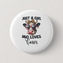 Suche nach kuh mädchen buttons Cowgirl