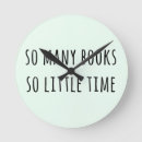 Suche nach library wanduhren Bookworm