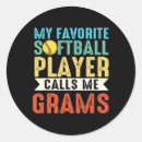 Suche nach softballspieler aufkleber Athlet