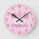 Suche nach ich bin eine prinzessin wanduhren Mädchen