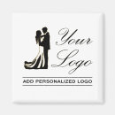 Suche nach personalisierte hochzeit magnete Trendig mit monogramm initial