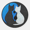 Suche nach zwei katzen aufkleber Katzenliebhaber