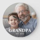 Suche nach opa wanduhren Schwarz weiß