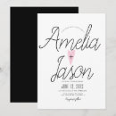 Suche nach schwarz weiße rosa hochzeit einladungen Schwarz und weiß