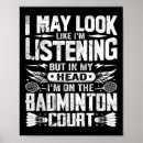 Suche nach badminton poster Sport