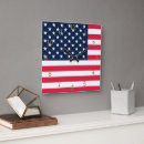 Suche nach ruhm wanduhren Amerikanische flagge