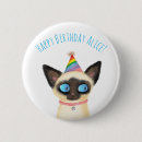Suche nach siamesisch buttons Katze