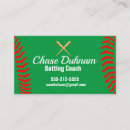 Suche nach baseball visitenkarten Coach