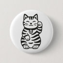 Suche nach maneki neko buttons Katze