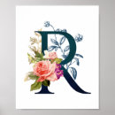 Suche nach r monogramm poster Elegant