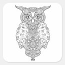 Suche nach zen doodle aufkleber Eule
