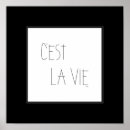 Suche nach französisch poster C'est la vie
