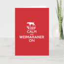 Suche nach weimaraner karten Hund