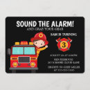 Suche nach löschfahrzeug auf einladungen Für kinder