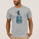 Suche nach blauer roboter tshirts Vintag
